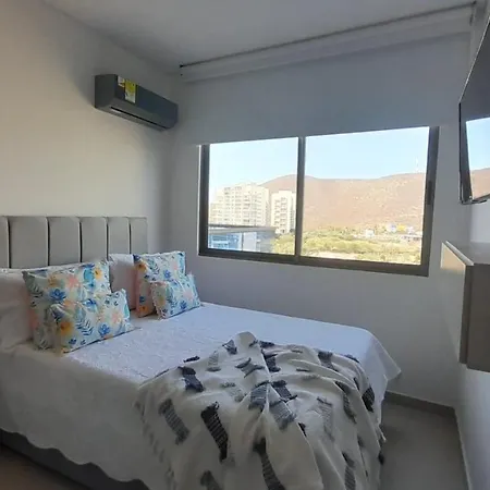Increible Apartamento Santa Marta Con Vista Espectacular Gaira Exterior photo